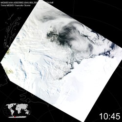 Level 1B Image at: 1045 UTC