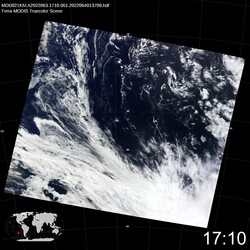 Level 1B Image at: 1710 UTC