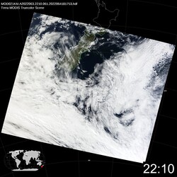 Level 1B Image at: 2210 UTC