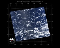 Level 1B Image at: 0015 UTC