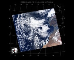 Level 1B Image at: 1415 UTC