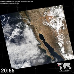 Level 1B Image at: 2055 UTC