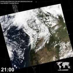 Level 1B Image at: 2100 UTC