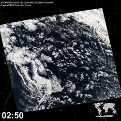 Level 1B Image at: 0250 UTC