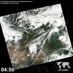 Level 1B Image at: 0450 UTC