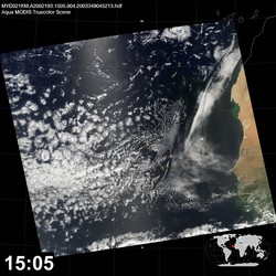 Level 1B Image at: 1505 UTC