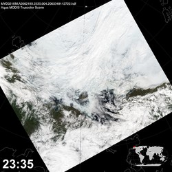 Level 1B Image at: 2335 UTC