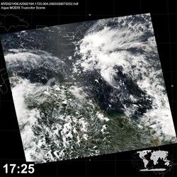 Level 1B Image at: 1725 UTC