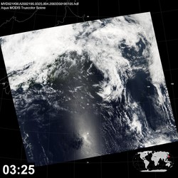 Level 1B Image at: 0325 UTC