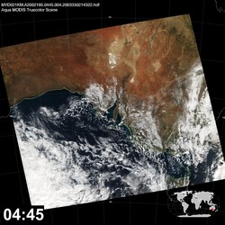 Level 1B Image at: 0445 UTC