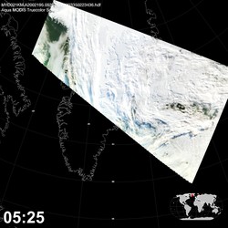 Level 1B Image at: 0525 UTC