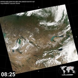 Level 1B Image at: 0825 UTC