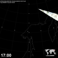 Level 1B Image at: 1700 UTC