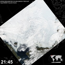 Level 1B Image at: 2145 UTC