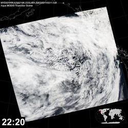 Level 1B Image at: 2220 UTC