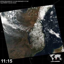 Level 1B Image at: 1115 UTC