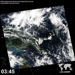 Level 1B Image at: 0345 UTC