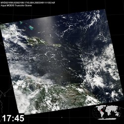 Level 1B Image at: 1745 UTC