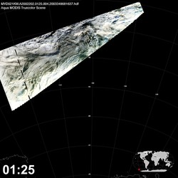 Level 1B Image at: 0125 UTC