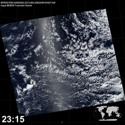 Level 1B Image at: 2315 UTC