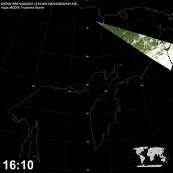 Level 1B Image at: 1610 UTC