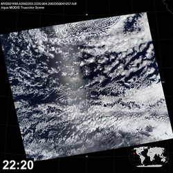 Level 1B Image at: 2220 UTC