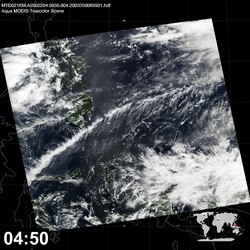 Level 1B Image at: 0450 UTC