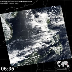 Level 1B Image at: 0535 UTC