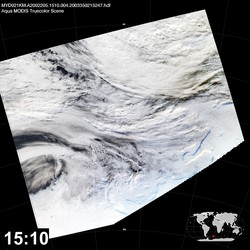 Level 1B Image at: 1510 UTC