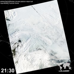 Level 1B Image at: 2130 UTC