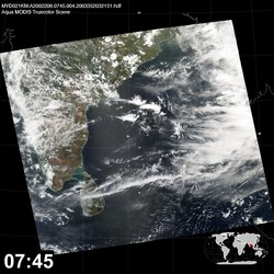 Level 1B Image at: 0745 UTC