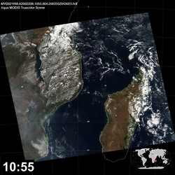 Level 1B Image at: 1055 UTC