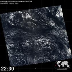 Level 1B Image at: 2230 UTC