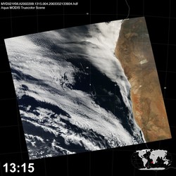 Level 1B Image at: 1315 UTC