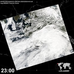 Level 1B Image at: 2300 UTC