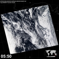 Level 1B Image at: 0550 UTC