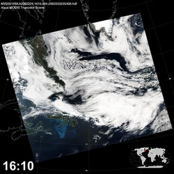 Level 1B Image at: 1610 UTC