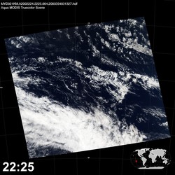 Level 1B Image at: 2225 UTC