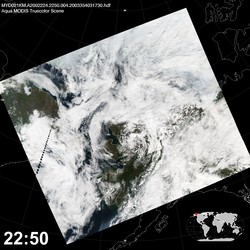 Level 1B Image at: 2250 UTC