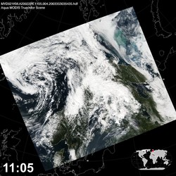 Level 1B Image at: 1105 UTC