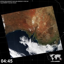 Level 1B Image at: 0445 UTC