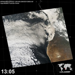 Level 1B Image at: 1305 UTC