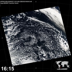 Level 1B Image at: 1615 UTC