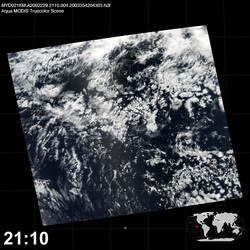 Level 1B Image at: 2110 UTC