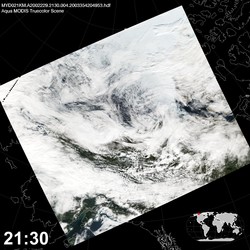 Level 1B Image at: 2130 UTC