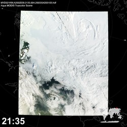 Level 1B Image at: 2135 UTC