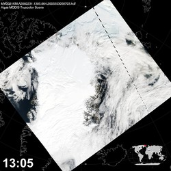 Level 1B Image at: 1305 UTC