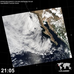 Level 1B Image at: 2105 UTC