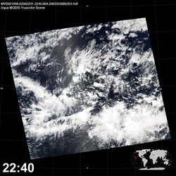 Level 1B Image at: 2240 UTC