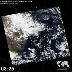 Level 1B Image at: 0325 UTC